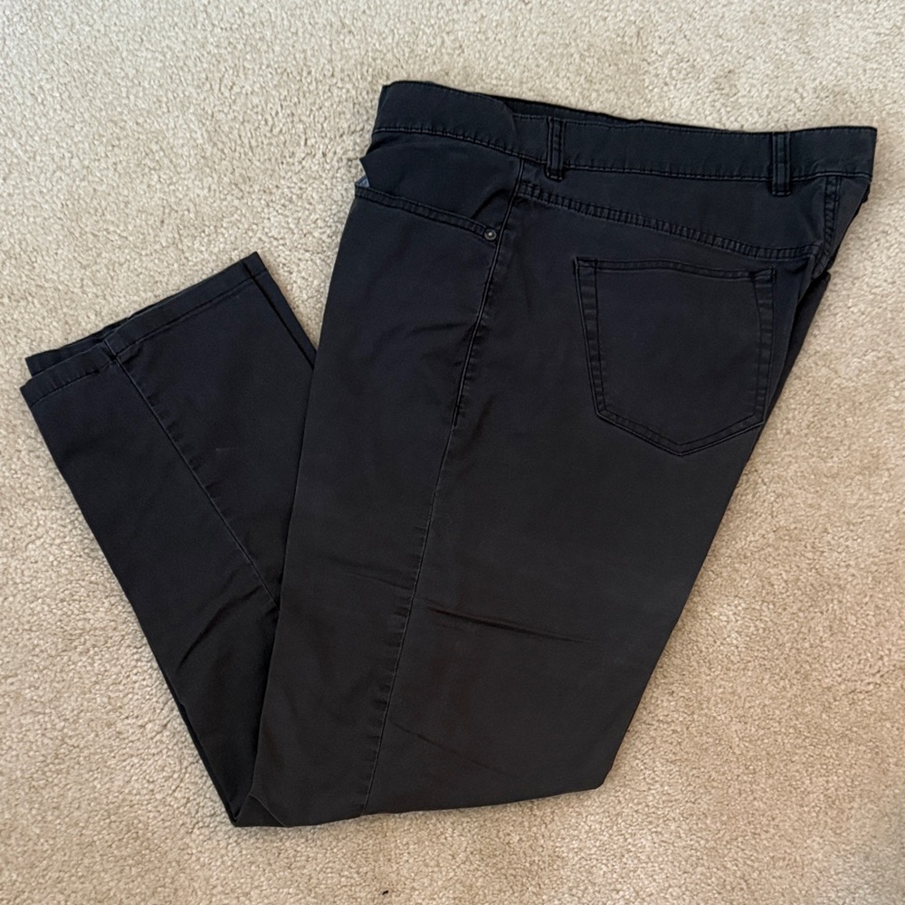 Peter Millar Men's Charcoal Slim Jeans